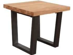 Yukon oak end table