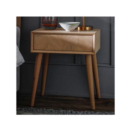 Milano 1 Drawer Side Table