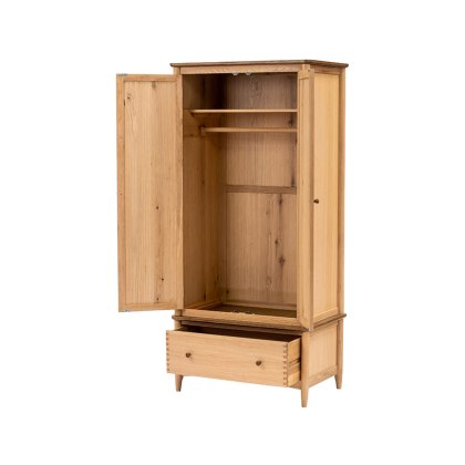 Marvic 1 Drawer Wardrobe