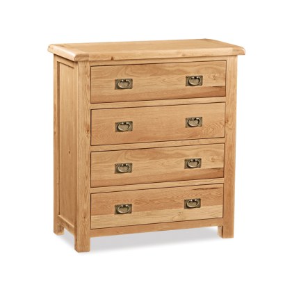 Fairfax Oak 4 Drawer Chest Fairfax Oak 4 Drawer Chest