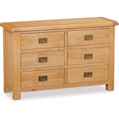Fairfax Oak 6 Drawer Chest Fairfax Oak 6 Drawer Chest