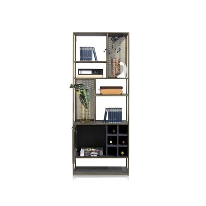 Bookcase 70 Cm. 1-Door