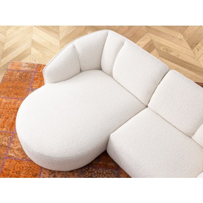 Pebble LHF Large Chaise Corner Sofa