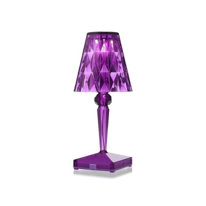 Kartell Battery - Ferruccio Laviani Plum Lamp