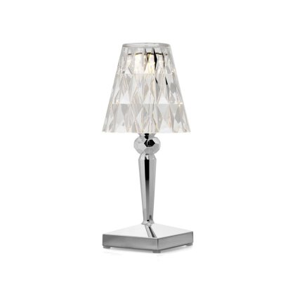 Kartell Battery - Ferruccio Laviani Chromium Lamp