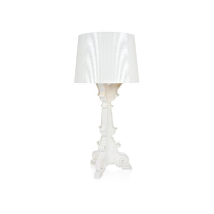 Kartell Bourgie by Ferruccio Laviani White/Gold Lamp