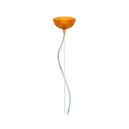 Kartell Fly by Ferruccio Laviani Small Orange Lamp