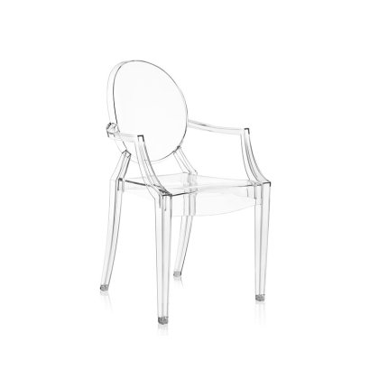 Kartell Louis Ghost by Philippe Starck Crystal Chair