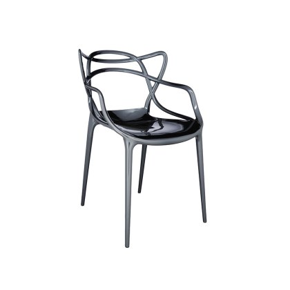 Kartell Masters by Phillippe Starck Chair Titanium