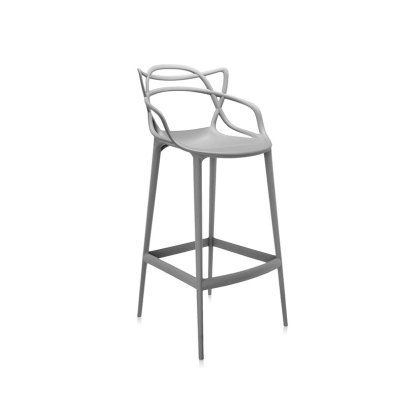 Kartell Masters by Phillippe Starck Stool H.75 Grey