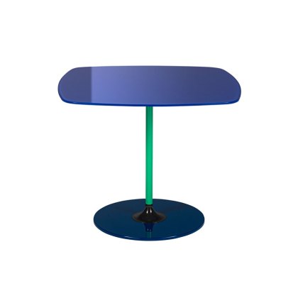 Kartell Thierry by Piero Lissoni Coffee Table Blue