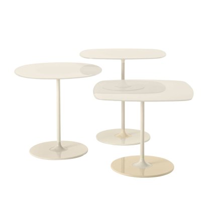 Kartell Thierry by Piero Lissoni Trio Coffee Tables White