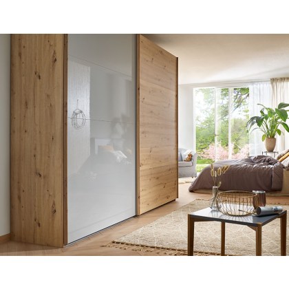 2 Door Sliding Wardrobe with 1 Left Door