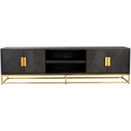 Savoy Gold 220cm 4 Door TV Unit