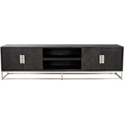 Savoy Silver 220cm 4 Door TV Unit