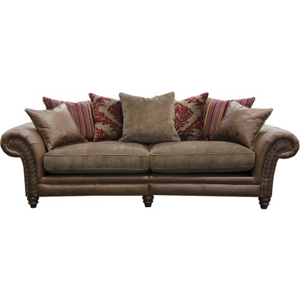 4 Seater Sofa (split) - Pillow Back