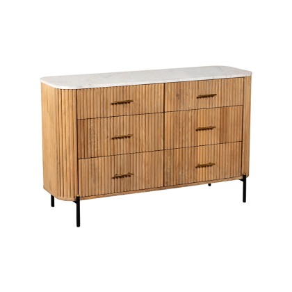 6 Drawer Wide Chest