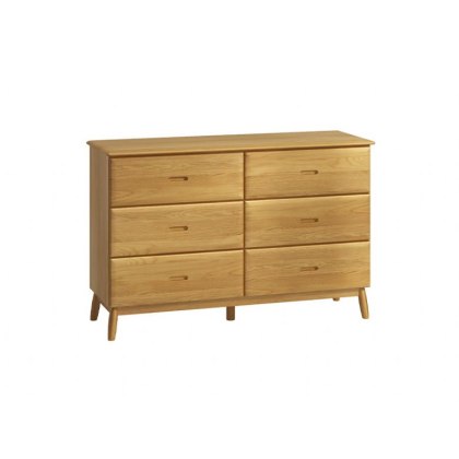 6 Drawer Wide Chest