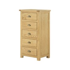 Hunningham 5 Drawer Wellington Chest