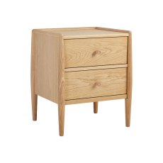 Ercol Winslow Bedroom 2 Drawer Bedside