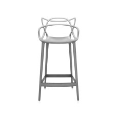 Kartell Masters by Phillippe Starck Stool H.65 Grey