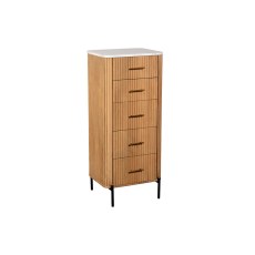 Raffi Bedroom 5 Drawer Tall Chest