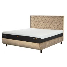 Tempur Arc 50 King Bed Frame with Quilted Headboard