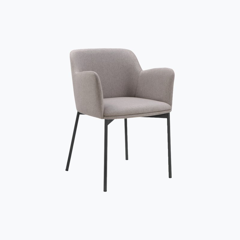 Lugano Dining Chair Light Grey Lugano Dining Chair Light Grey