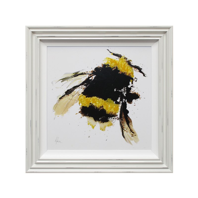 Scruffy Bumblebee I Liquid Art Scruffy Bumblebee I Liquid Art