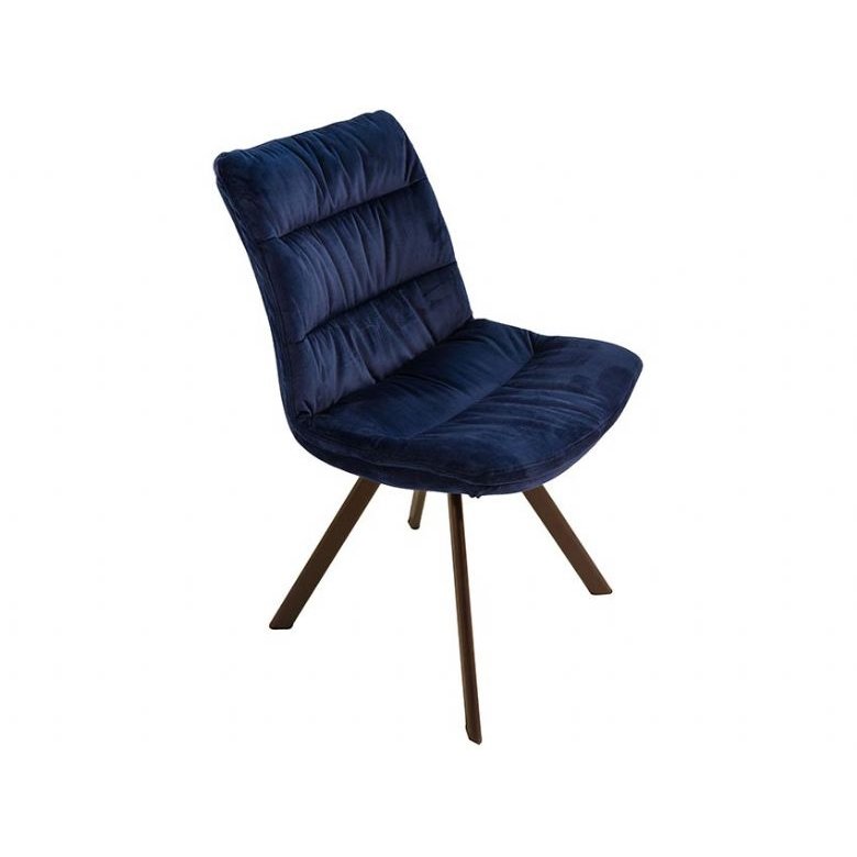 Dining Chair- Royal Blue Velvet Dining Chair- Royal Blue Velvet