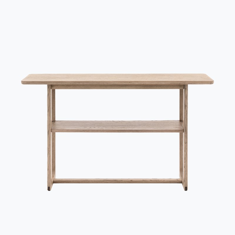 Carl Oak Console Table Carl Oak Console Table