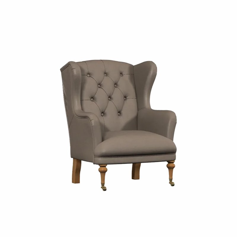 Tetrad Ellington Buttoned Wing Chair Tetrad Ellington Buttoned Wing Chair