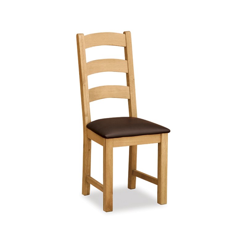 Dining Chair with Brown Seat Dining Chair with Brown Seat