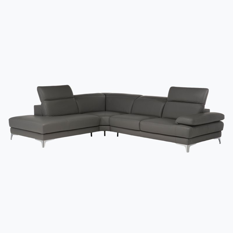 Natuzzi Editions Speranza LHF Corner Group with Terminal Natuzzi Editions Speranza LHF Corner Group with Terminal