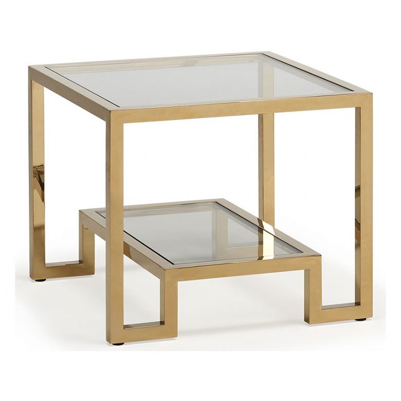 Carmelo Gold Lamp Table Carmelo Gold Lamp Table