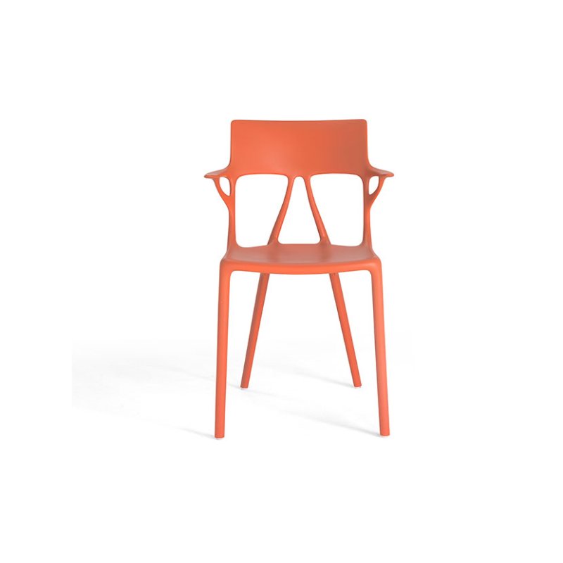 Kartell A.I.- Artificial Intelligence by Philippe Starck Orange Chair Kartell A.I.- Artificial Intelligence by Philippe Starck Orange Chair