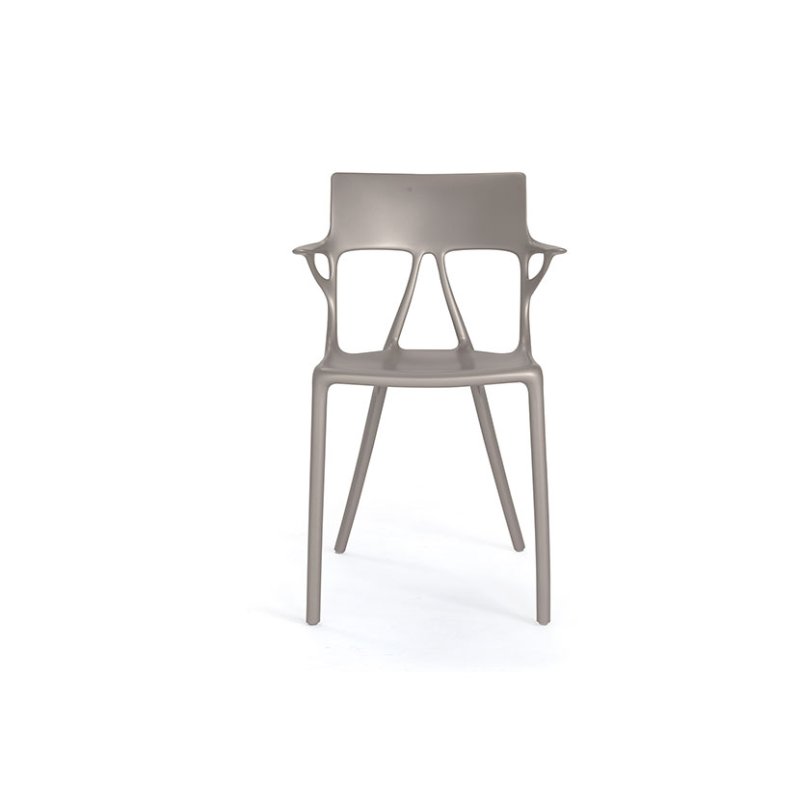 Kartell A.I.- Artificial Intelligence by Philippe Starck Grey Chair Kartell A.I.- Artificial Intelligence by Philippe Starck Grey Chair