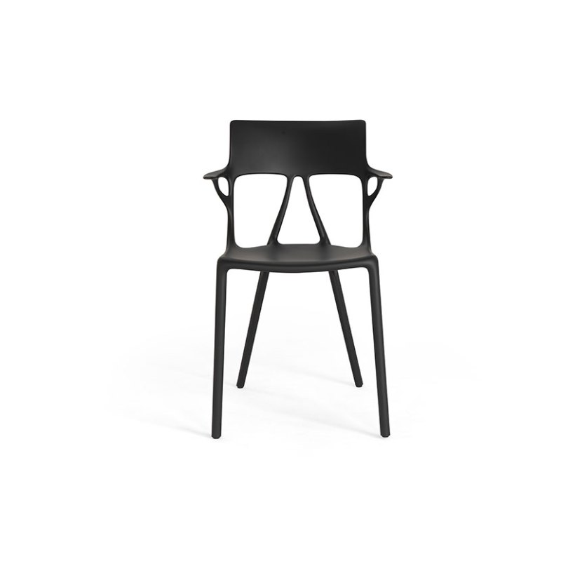 Kartell A.I.- Artificial Intelligence by Philippe Starck Black chair Kartell A.I.- Artificial Intelligence by Philippe Starck Black chair