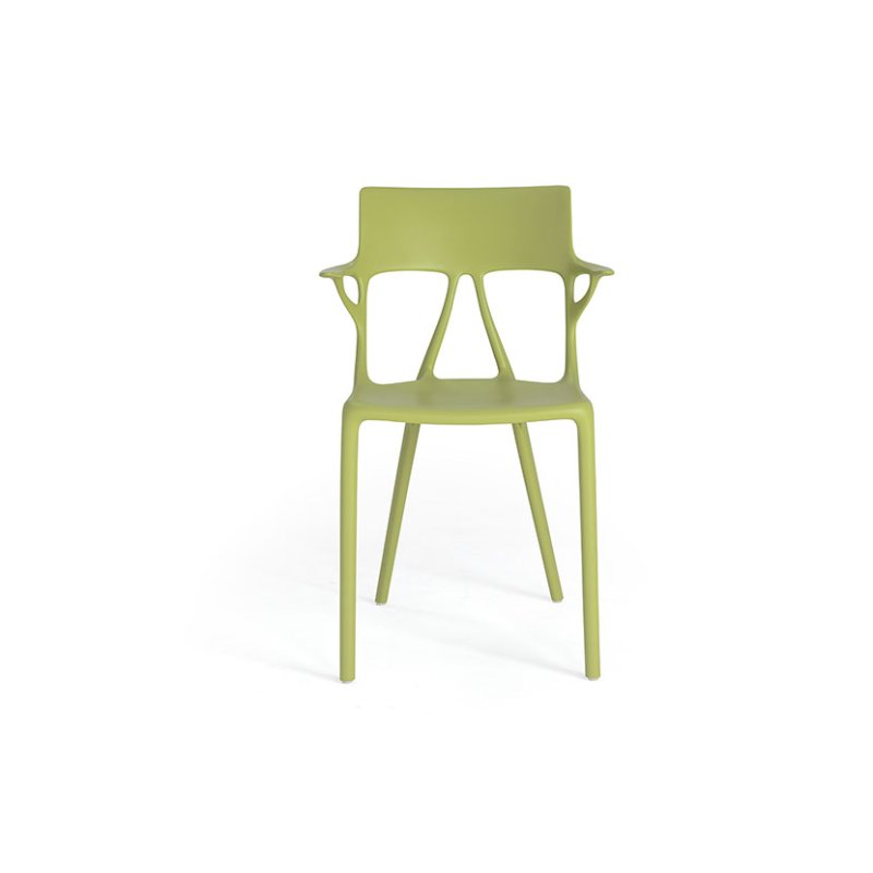 Kartell A.I.- Artificial Intelligence by Philippe Starck Green Chair Kartell A.I.- Artificial Intelligence by Philippe Starck Green Chair