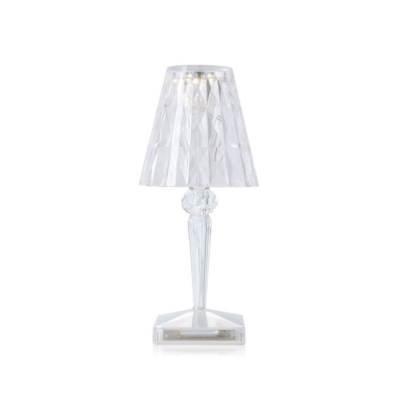 Kartell Battery - Ferruccio Laviani Crystal Lamp Kartell Battery - Ferruccio Laviani Crystal Lamp