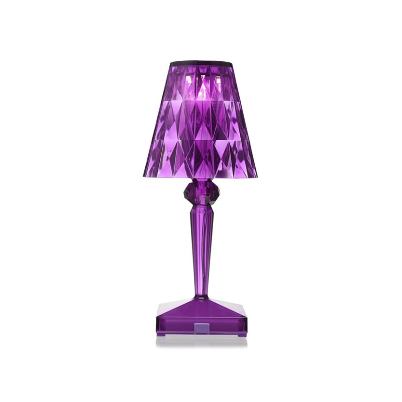 Kartell Battery - Ferruccio Laviani Plum Lamp Kartell Battery - Ferruccio Laviani Plum Lamp