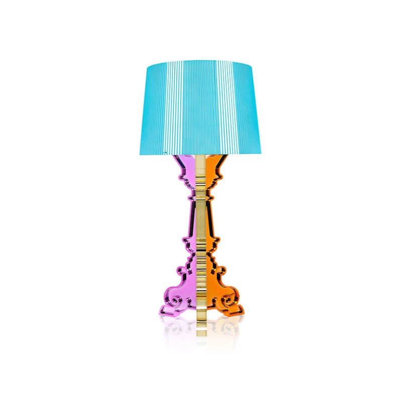 Kartell Bourgie by Ferruccio Laviani Blue Lamp Kartell Bourgie by Ferruccio Laviani Blue Lamp