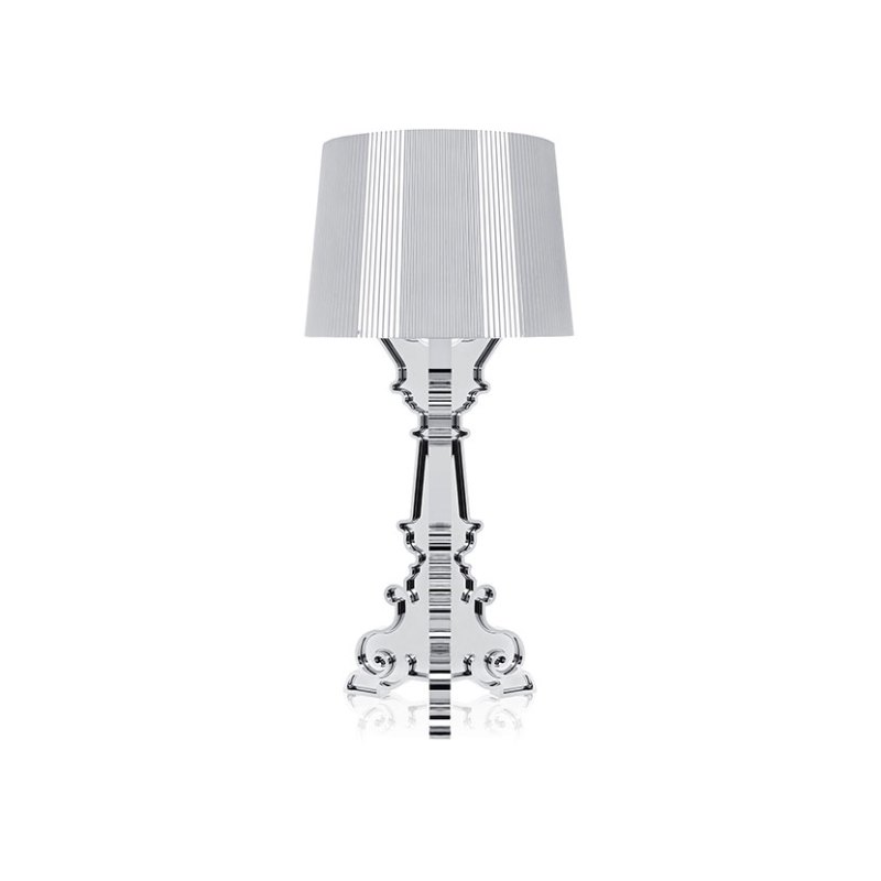 Kartell Bourgie by Ferruccio Laviani Chromium Lamp Kartell Bourgie by Ferruccio Laviani Chromium Lamp