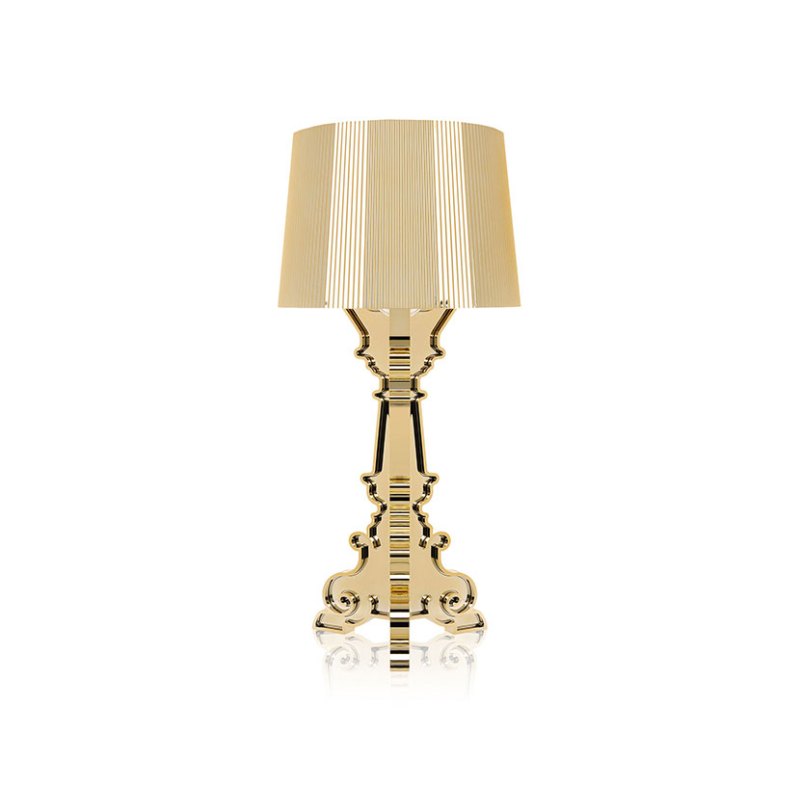 Kartell Bourgie by Ferruccio Laviani Gold Lamp Kartell Bourgie by Ferruccio Laviani Gold Lamp