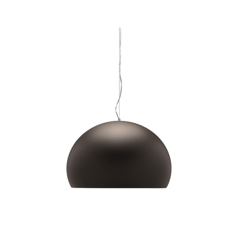 Kartell Fly by Ferruccio Laviani Big Varnished Brown Lamp Kartell Fly by Ferruccio Laviani Big Varnished Brown Lamp