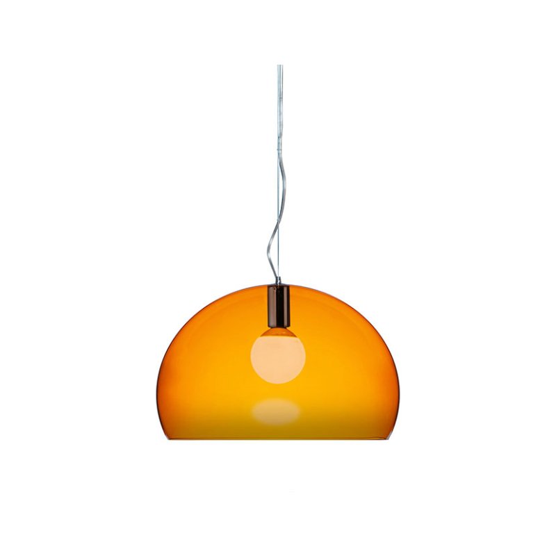 Kartell Fly by Ferruccio Laviani Orange Lamp Kartell Fly by Ferruccio Laviani Orange Lamp