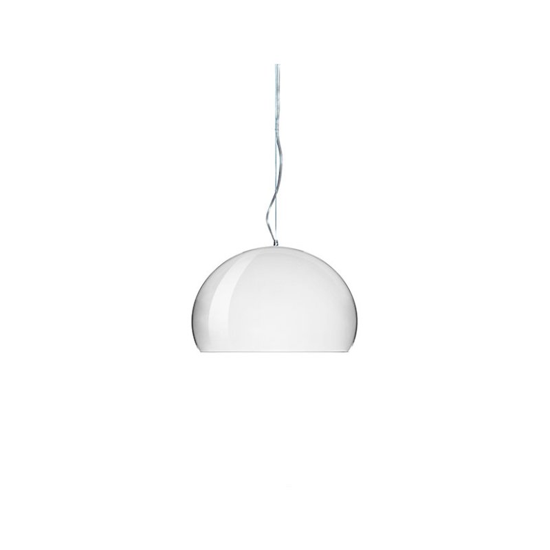 Kartell Fly by Ferruccio Laviani Small Metal Chromium Lamp Kartell Fly by Ferruccio Laviani Small Metal Chromium Lamp