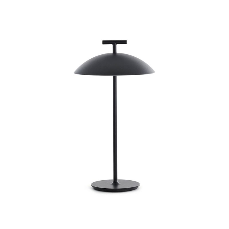 Kartell GEEN-A by Ferruccio Laviani Black Battery Table Lamp Kartell GEEN-A by Ferruccio Laviani Black Battery Table Lamp