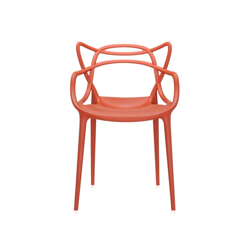 Kartell Masters by Phillippe Starck Chair Orange Rust Kartell Masters by Phillippe Starck Chair Orange Rust