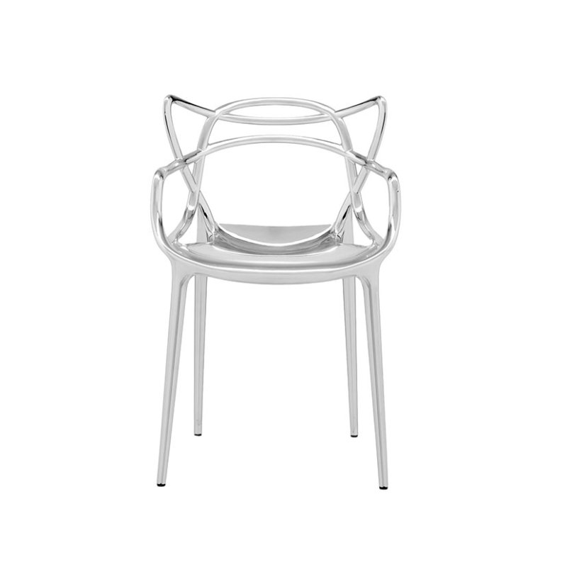 Kartell Masters by Phillippe Starck Chair Chromium Plated Kartell Masters by Phillippe Starck Chair Chromium Plated